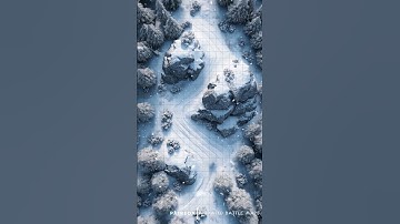 D&D | Whitepeak Rush Part 2 Grid | Animated Battle Maps