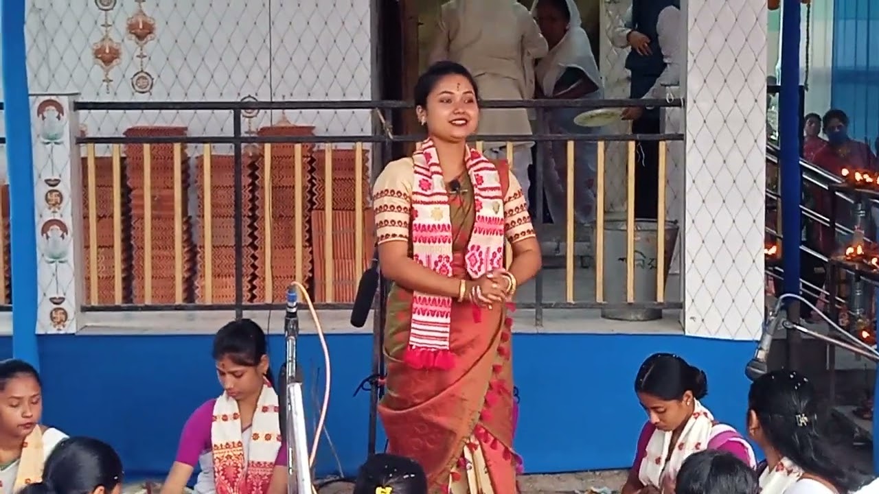 প্রিয়ঙ্কা শইকীয়াৰ সুমধুৰ কণ্ঠৰে নাগাৰা নাম। priyanka saikia Nagara Naam