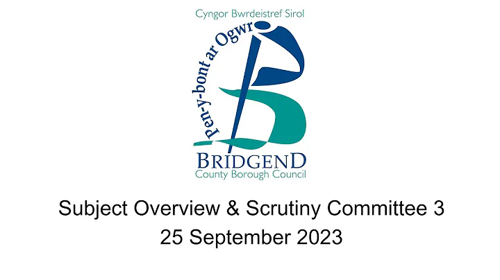 Subject Overview and Scrutiny Committee 3 - 25 September 2023 - Part 1