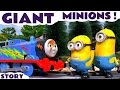 Minions Toy Stories with Thomas and Friends Trains