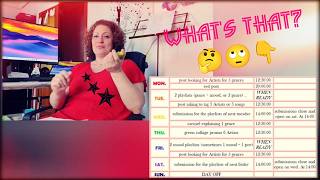 The Master Blueprint: How My Weekly Curation Schedule Works _ Veronica MoonrRay