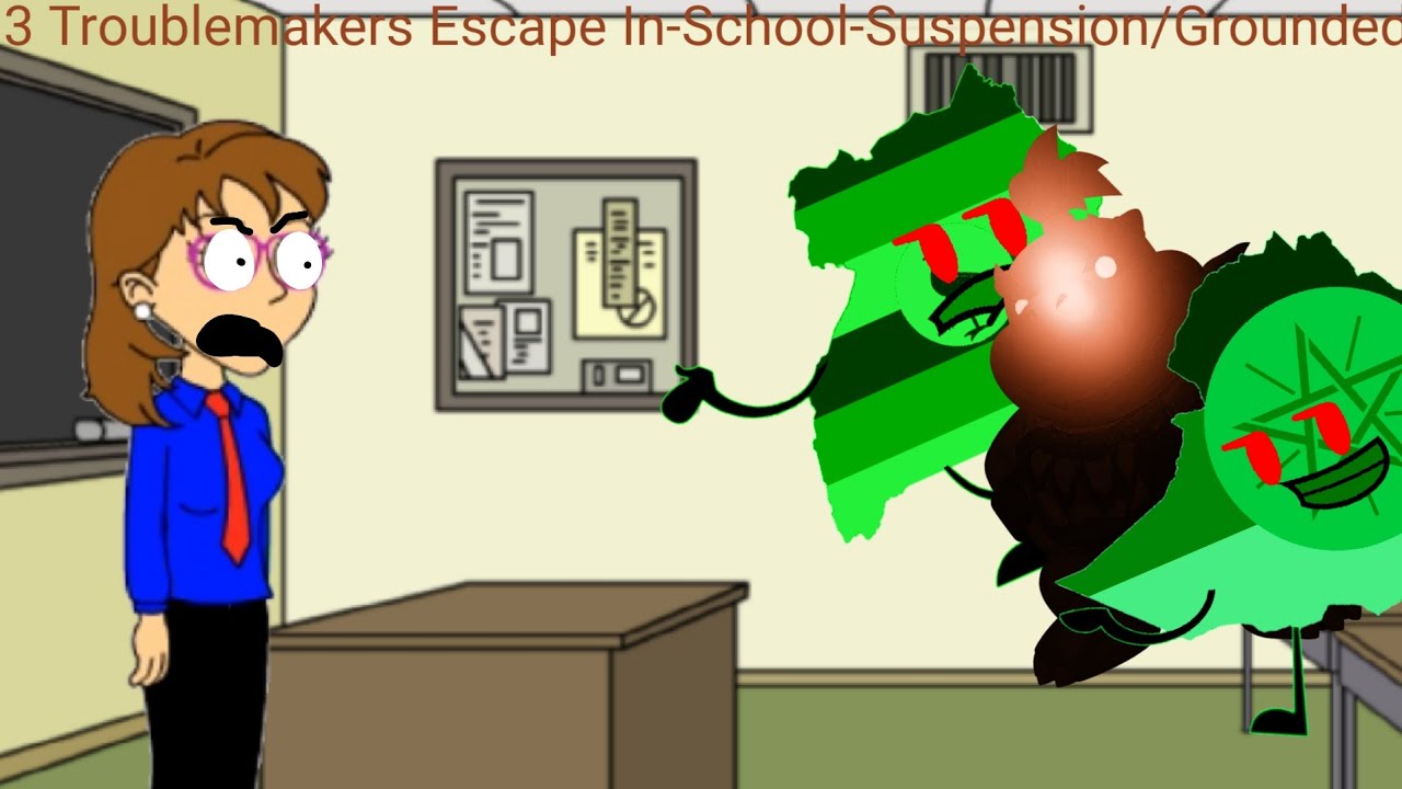 Skip Class Grounded 3 Troublemakers Escape In-School-Suspension/Grounded - YouTube