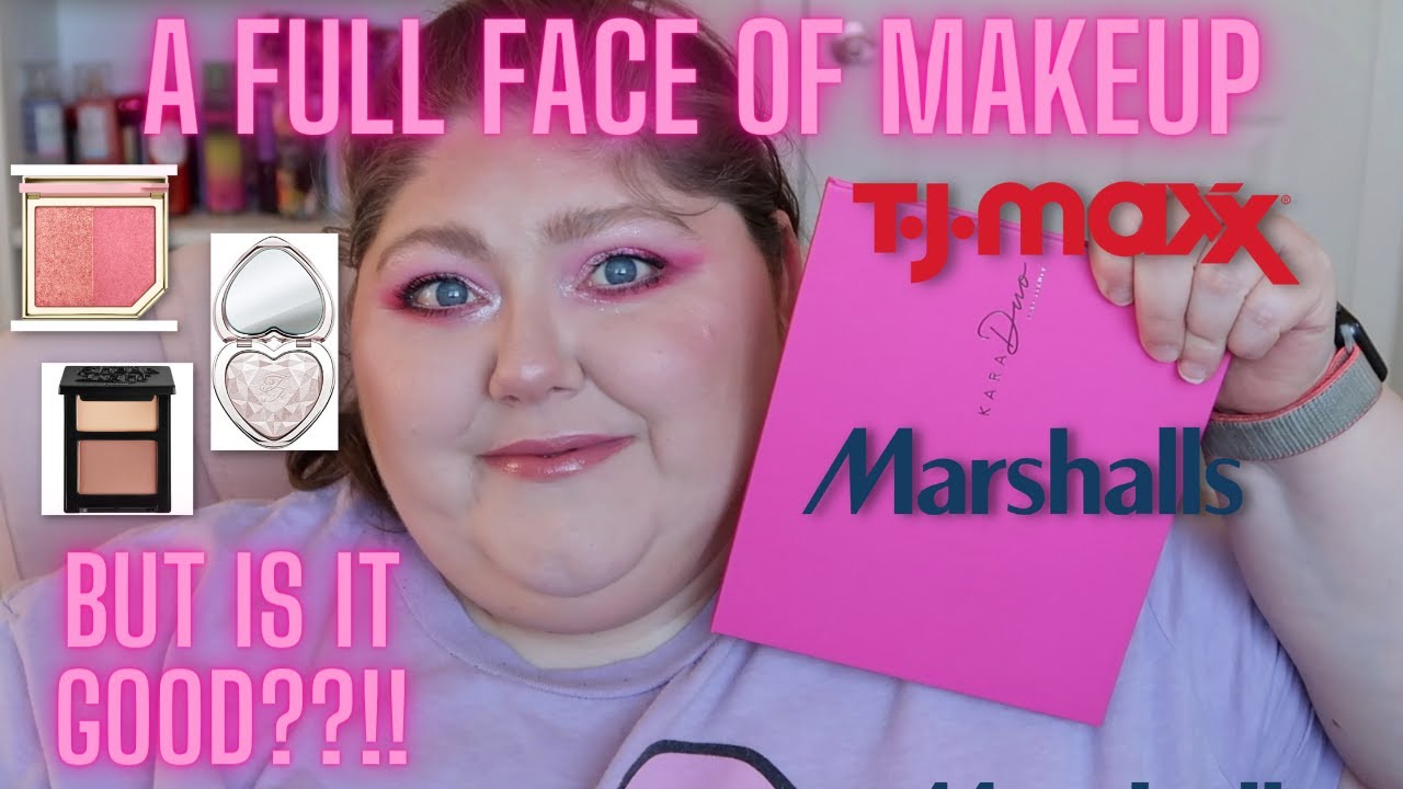 Full Face of Makeup From TjMaxx and Marshall's!!