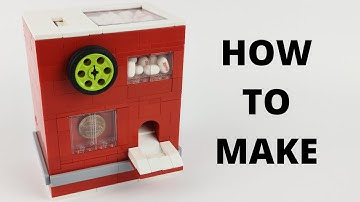 How to make a Easy CUSTOM LEGO Candy Machine - FULL TUTORIAL