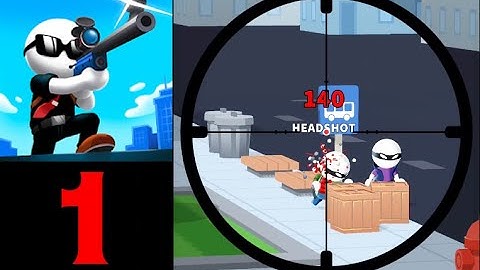 Johnny Trigger Sniper - Gameplay Walkthrough Part 1 - Levels 1-25 (Android,iOS)