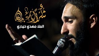 شكرا أبا عبدالله - الملا مهدي حيدري