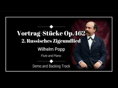 2. Russisches Zigeundlied (Russian Gypsy) - Vortrag-Stücke, Op.462 - Wilhelm Popp - Demo & BackTrack