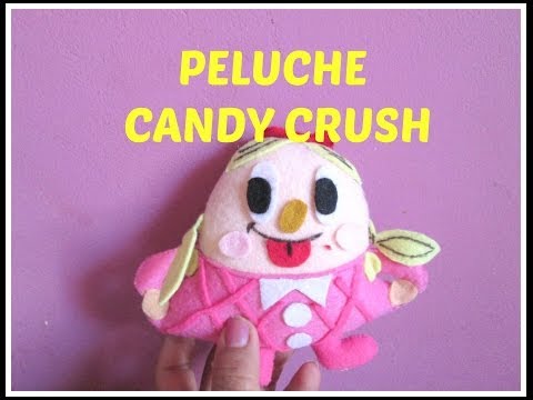 DIY! PELUCHITA CANDY CRUSH! HOW TO MAKE A CANDY CRUSH PLUSH