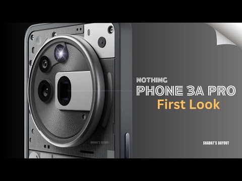 , Nothing Phone 3a Pro First Look FINALLY, ITS OFFICIAL