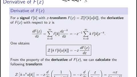 Digital control theory: video 4 Discrete-time systems (part 2)