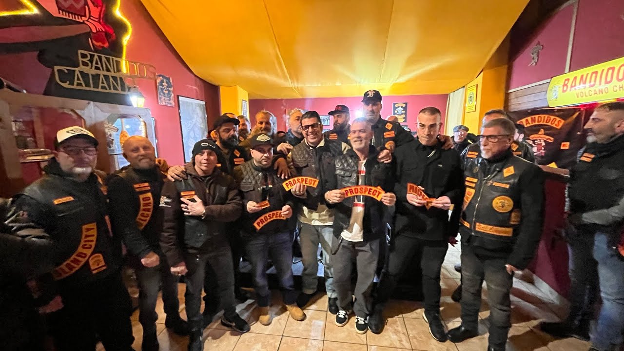 New Bandidos MC Prospect Chapter Black Rock Catania