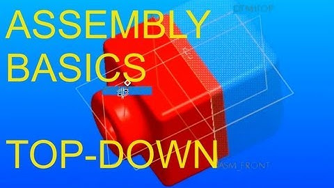 E9 Pro/Engineer Wildfire 4 - Basic Assemblies 2