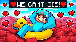 Having INFINITE HEARTS in Minecraft!