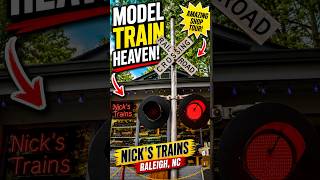Inside Nick’s Trains in Raleigh, NC | Amazing Model Train Hobby Shop Tour #ModelTrains #raleighnc
