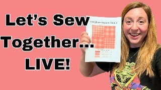 Gingham Square Dance Sew Along! Let's Sew Together!