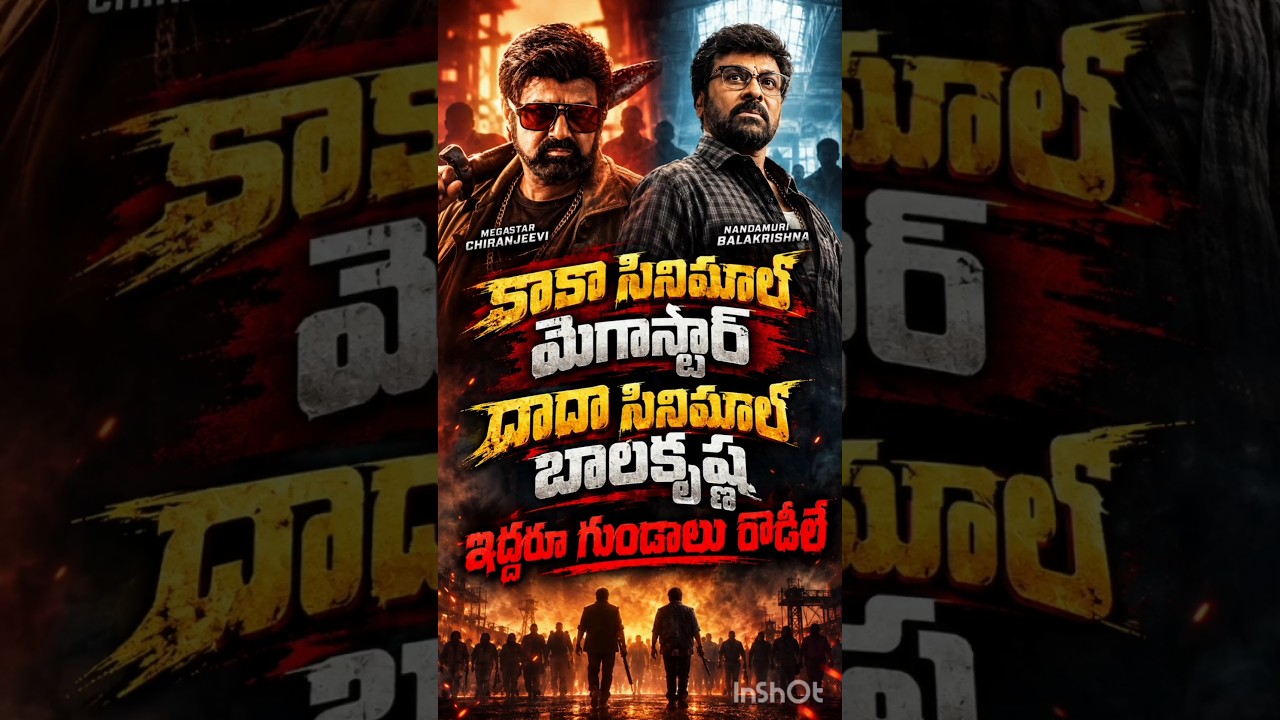 దాదాలో బాలకృష్ణ.. కాకాలో చిరంజీవి.. ఇద్దరూ రౌడీ పాత్రల్లోనా? 🔥 అసలు కథ ఇదే!