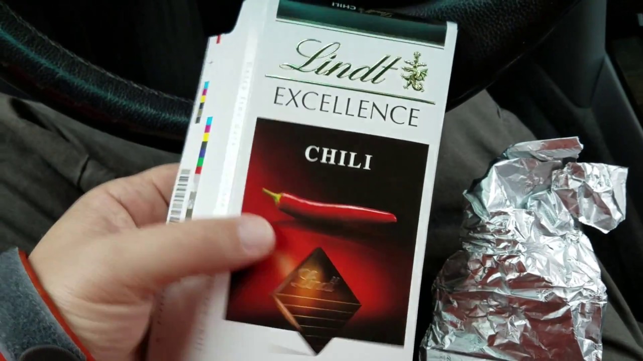 Lindt Chili Dark Chocolate Chili, Really??? Awesome!!! YouTube