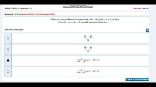 MTH401 Quizz Winter Fall 2018