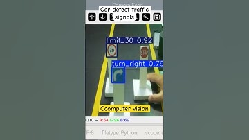 Car detect traffic signals- demo - part 2 #ccomputervision #raspberrypi #selfdriving