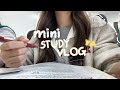 MINI STUDY VLOG My Daily Life A Bit Of Studying Skincare And Chit Chat 