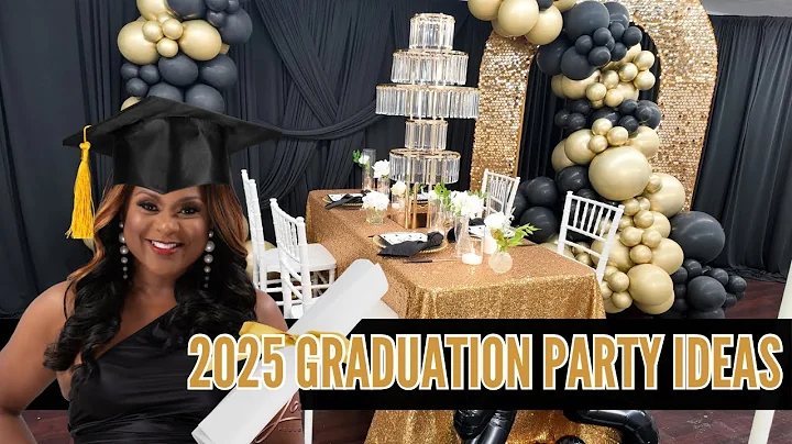 GLAM GRADUATION PARTY ON A BUDGET| EVENT PLANNING| LIVING LUXURIOUSLY FOR LESS