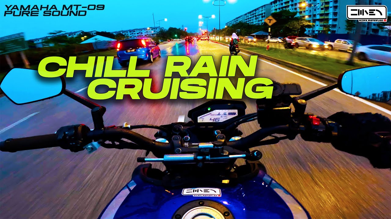Chill Rain Cruising | Woolich Racetools | Yamaha MT-09 + Yoshimura R55 ...