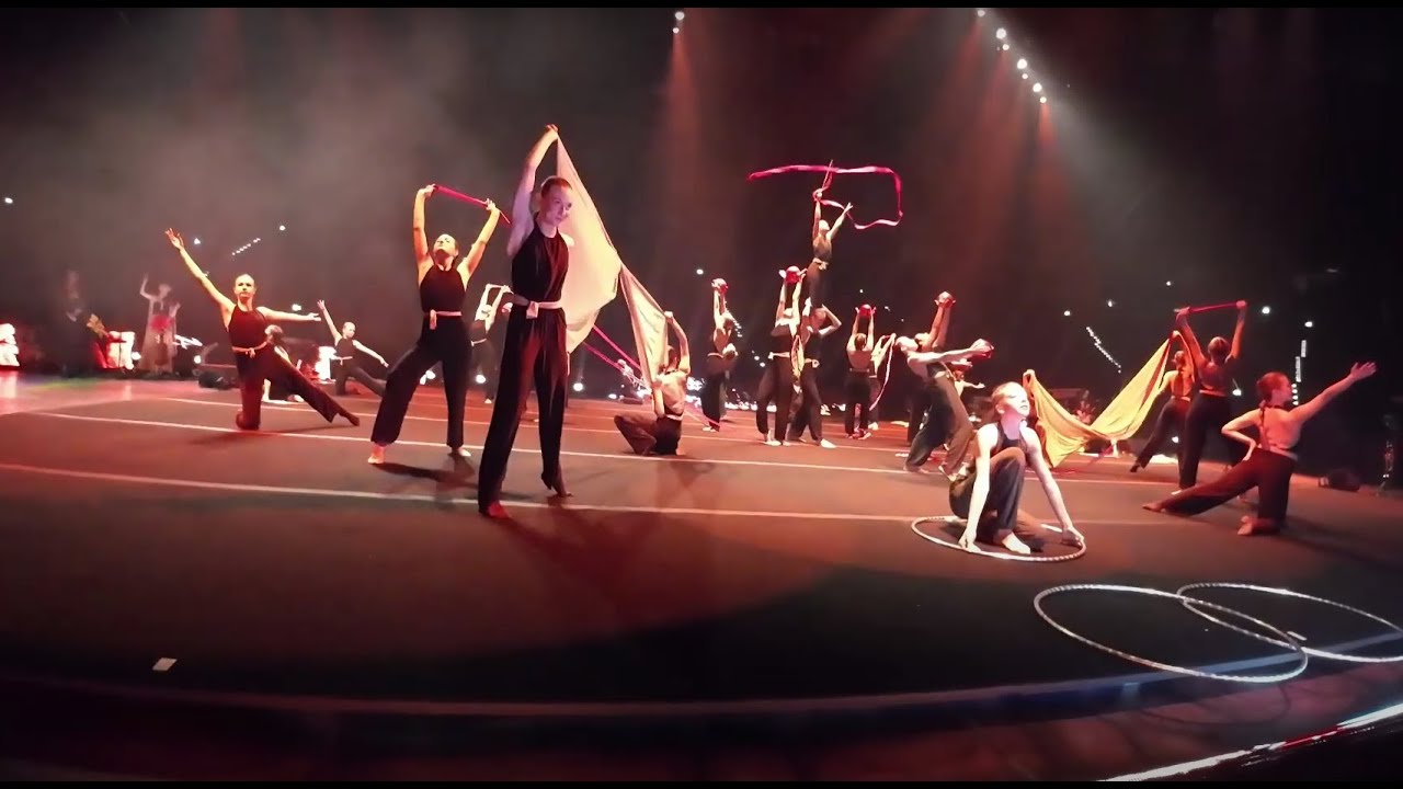 Auftritt "GAIA - Feuerwerk der Turnkunst 2025"