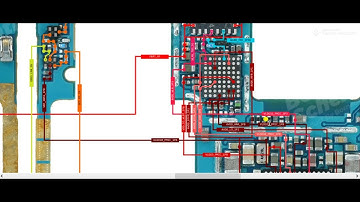 schematic diagram of Samsung a50s of wifi bluetooth and gps