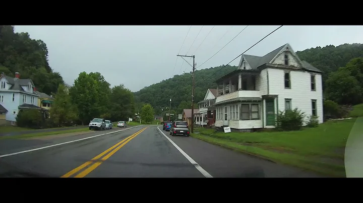 Driving through Hundred, West Virginia
