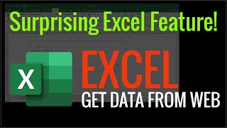 Excel - Get Data from Web