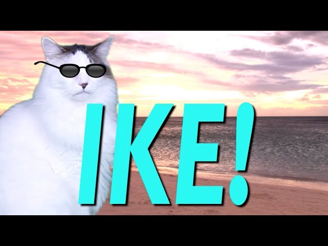 HAPPY BIRTHDAY IKE! - EPIC CAT Happy Birthday Song