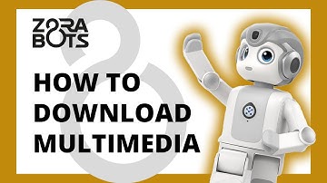 ZBOS by Zorabots: How to download multimedia
