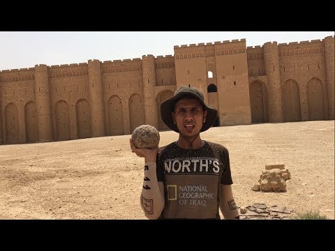 حصن في العراق غريب عجيب فيه دهاليز سريه وسجون يتجول فيها هذا الشاب محمد الدرويش