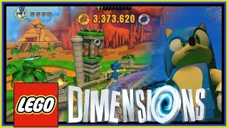 LEGO DIMENSIONS | Sonic Adventure World Free Roam Gameplay