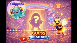 Guess The Shape Preschool Learning Game For Kids Shapes Song For Toddlers