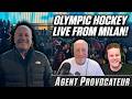 Experiencing Olympic Hockey in Milan | Agent Provocateur