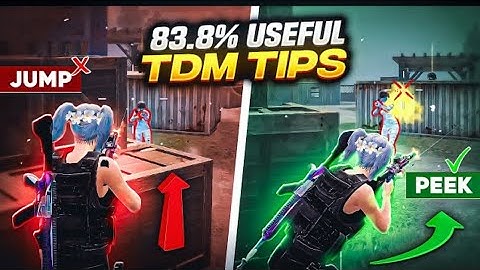 🔥99 9% Useful tips for tdm close combat | Best tdm 1V1 tips and tricks (BGMI/PUBG)