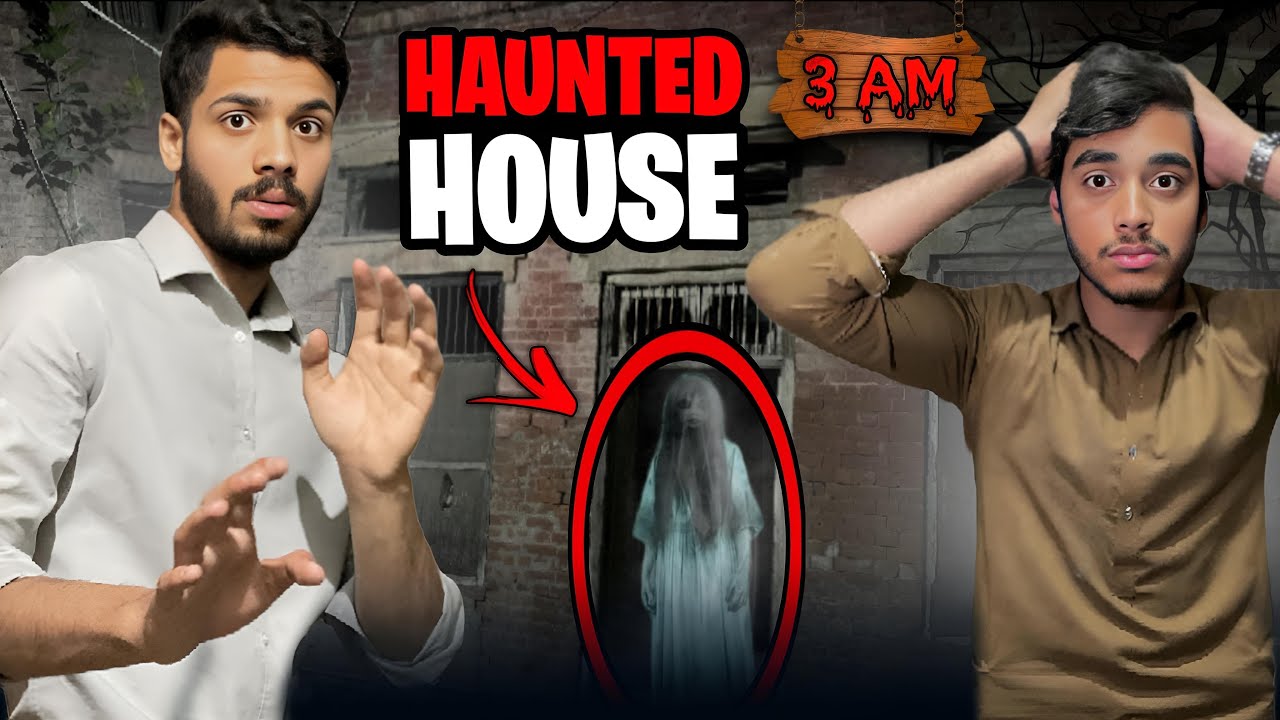 Surviving in haunted house for 24 hours 😱|| gone wrong - YouTube