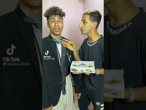 محمد مزيكا نجم التيك توك لما تروح تخطب وتاخد صحبك معاك
