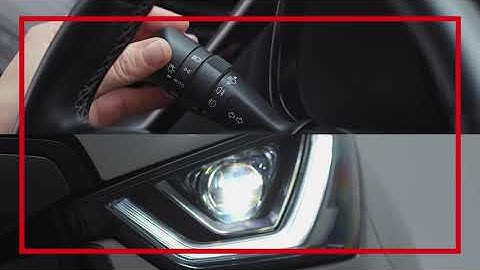All-New Isuzu D-Max: How To Select High Beam Assist