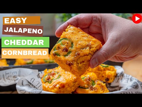 Easy Jalapeño Cheddar Cornbread