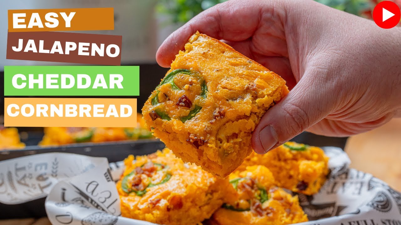 Easy Jalapeño Cheddar Cornbread
