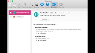 PracticalProcesser adware on Mac (uninstall guide).