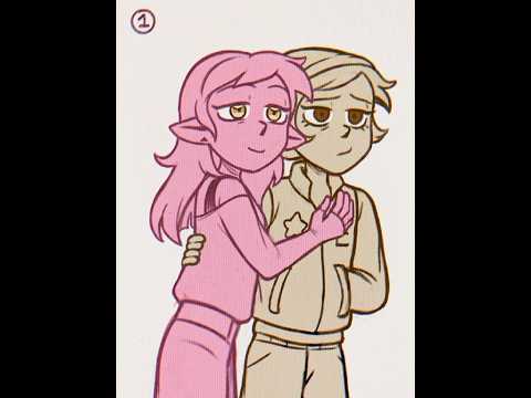 Owl House Luz X Amity Kiss Theowlhouse Toh Disney Shorts