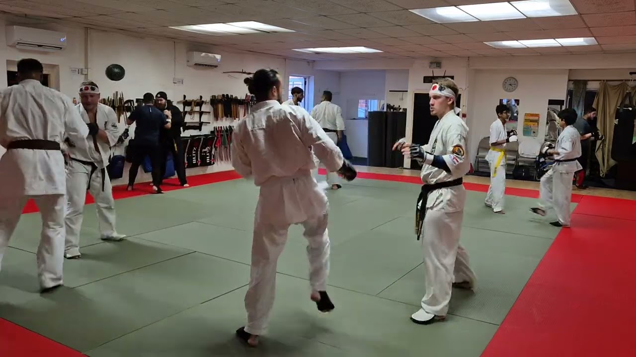 Sunday 2nd November sparring part 1 