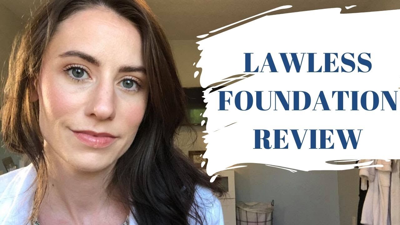 LAWLESS WOKE UP LIKE THIS FOUNDATION REVIEW & WEAR TEST | CLEAN AT SEPHORA | NON TOXIC BEAUTY