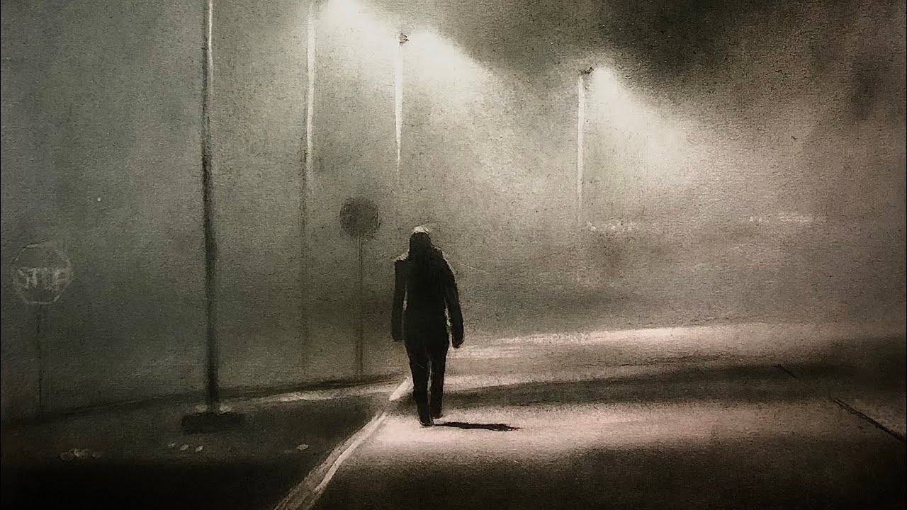 My favorite Drawing | Night city scene | Toryart