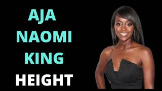 Aja Naomi King Height - How Tall is Michaela Pratt (How to get away with a murder) ? Information