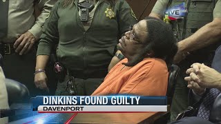 Dinkins found guilty