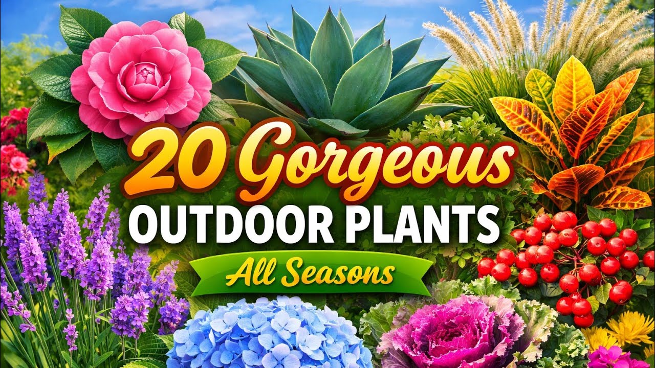 20 Gorgeous Decorative Outdoor Plants of all Seasons